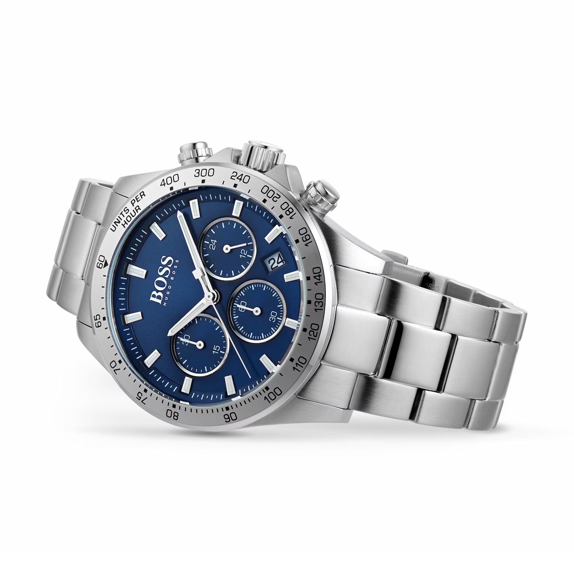 Hugo Boss - Hommes - Hero Chronograph Blue 28mm - HB1513755