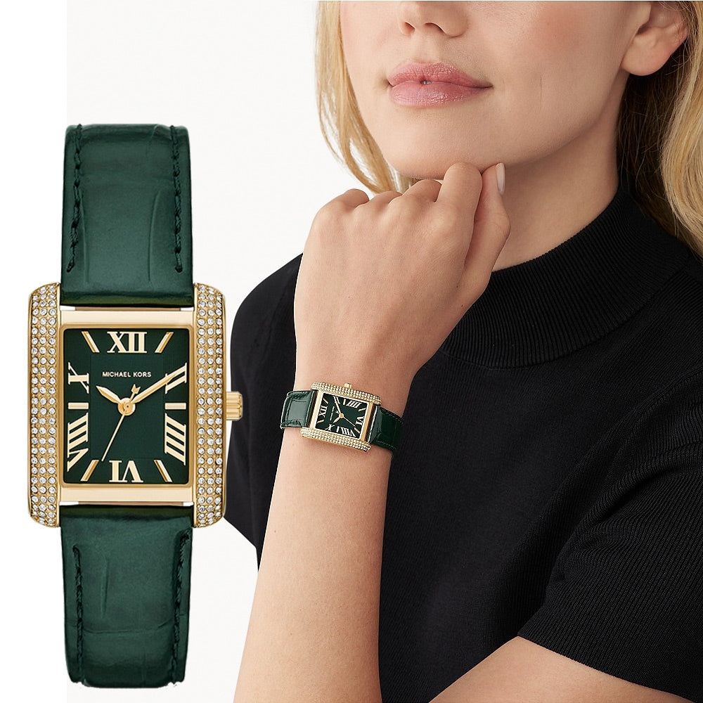 Michael Kors - Femmes - Bracelet Emery Vert 18mm - MK4697