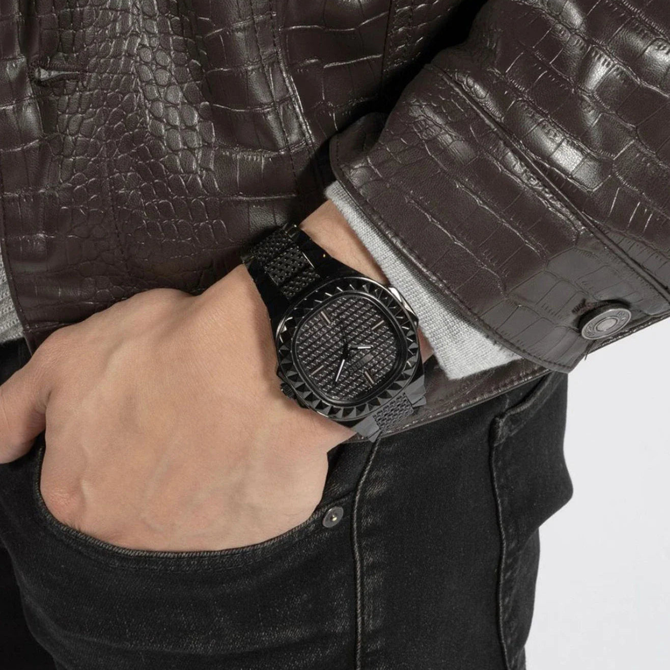 Guess - Hommes - Black Rebel Watch 45 mm - GW0622G2