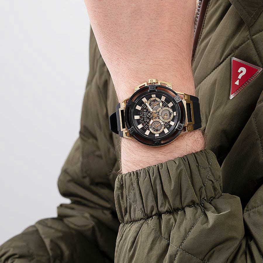 Guess - Hommes - Men's Matrix Watch 28mm - GW0423G2