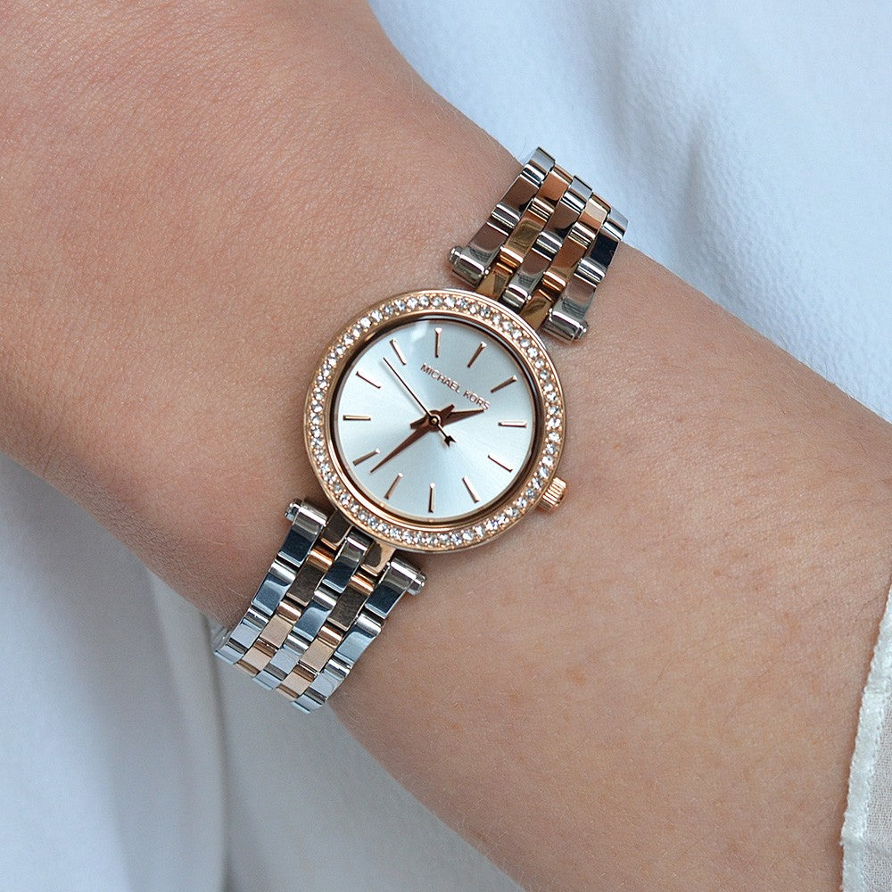 Michael Kors - Femmes - Darci Tri-Tone Bracelet 39 mm - MK3203