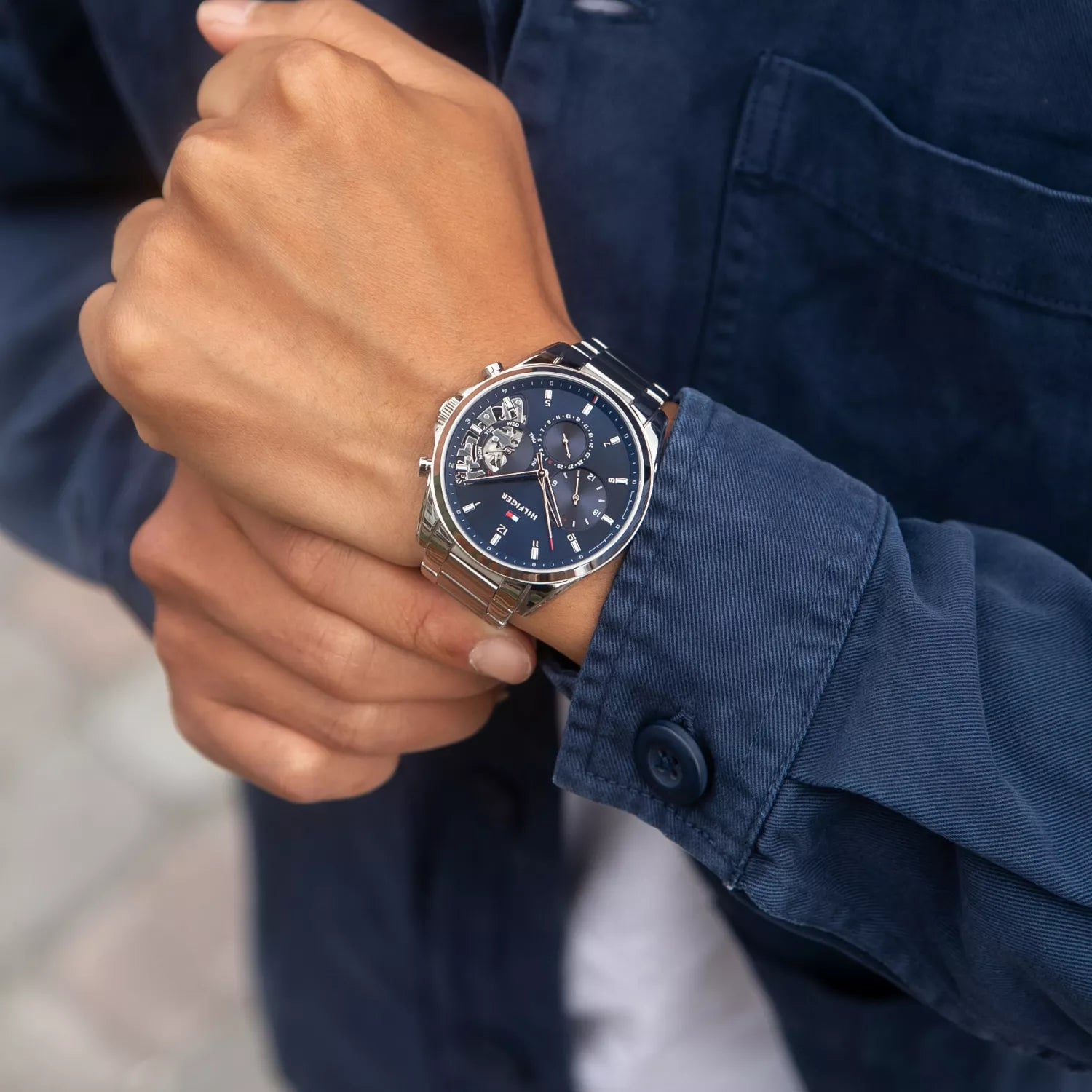 Tommy Hilfiger - Hommes - Watch Baker 28mm - 1710448